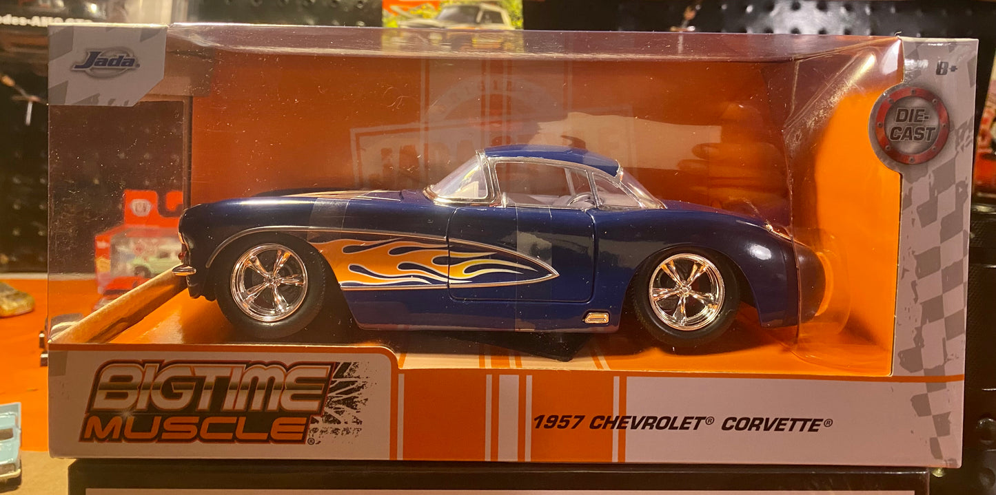 JADA BIG TIME MUSCLE 1957 CHEVY CORVETTE