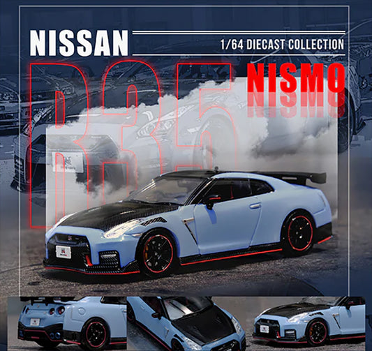 PRE-ORDER INNO64 1/64 NISSAN GT-R R35 NISMO SPECIAL EDITION 2022 GREY EXPECTED:JUNE