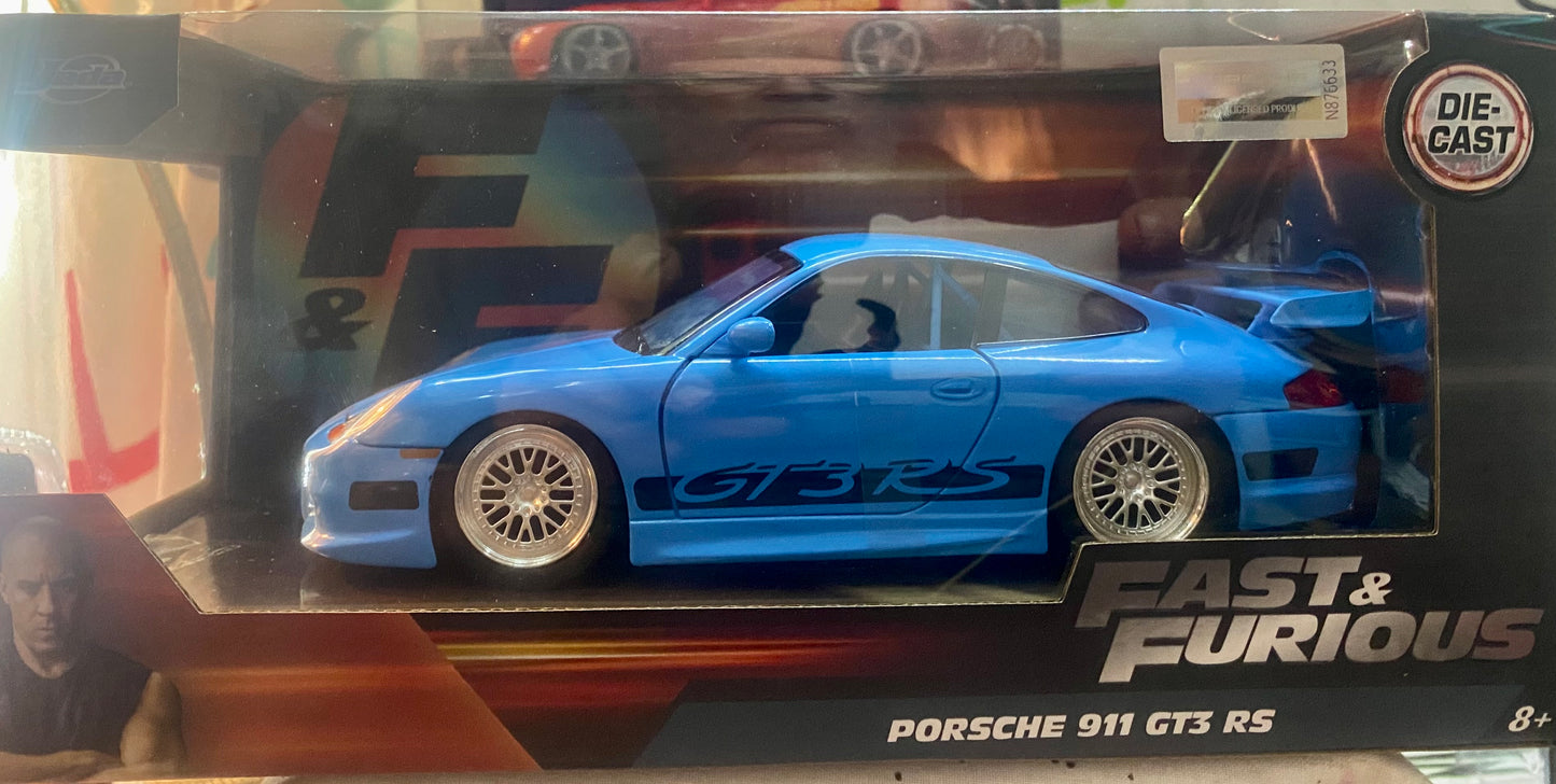 JADA FAST AND FURIOUS PORSCHE 911