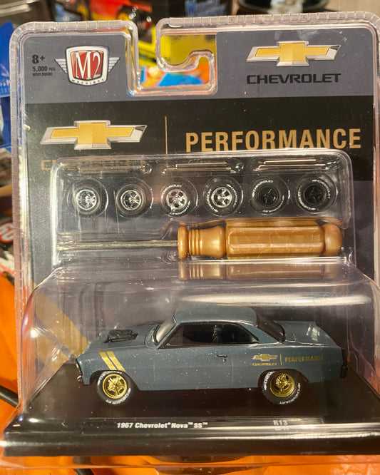 M2 MACHINES ORIELLY AUTO PARTS EXCLUSIVE WHEELS 1967 CHEVY NOVA SS