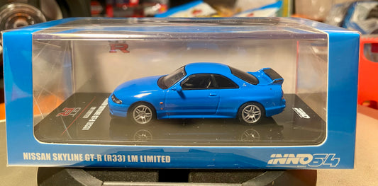 INNO 64 NISSAN SKYLINE GT-R (R33) LM LIMITED DIECAST REPLICA