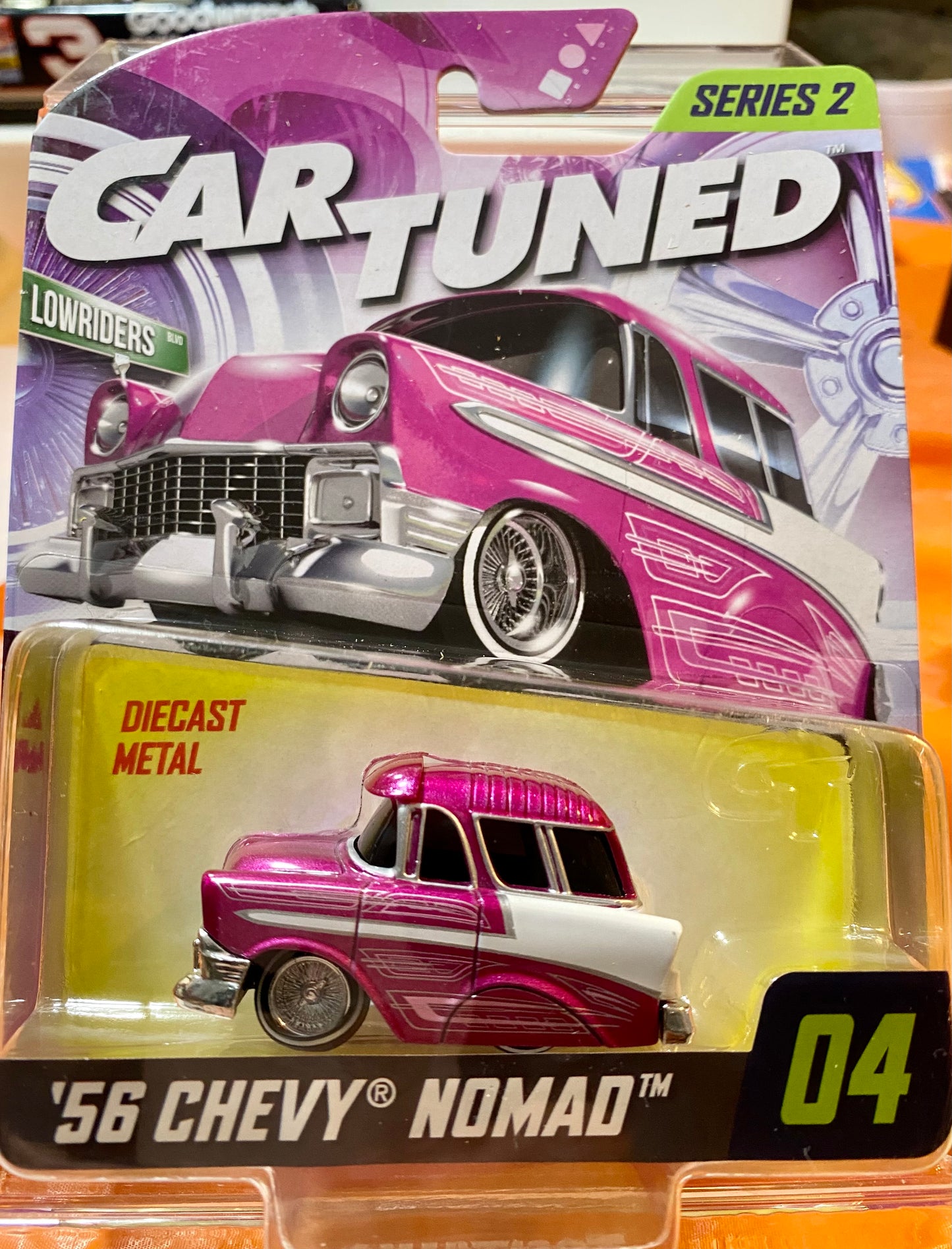 CAR TUNED SERIES 2 56 CHEVY NOMAD IN PINK