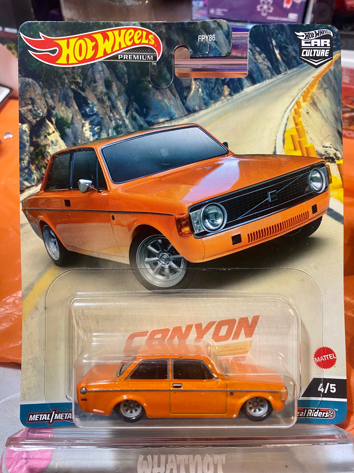 HOT WHEELS CAR CULTURE CANYON WARRIORS 5 CAR SET