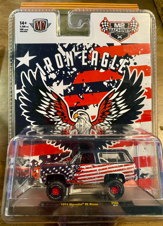 M2 MACHINES 1974 K5 BLAZER IRON EAGLE 1/64