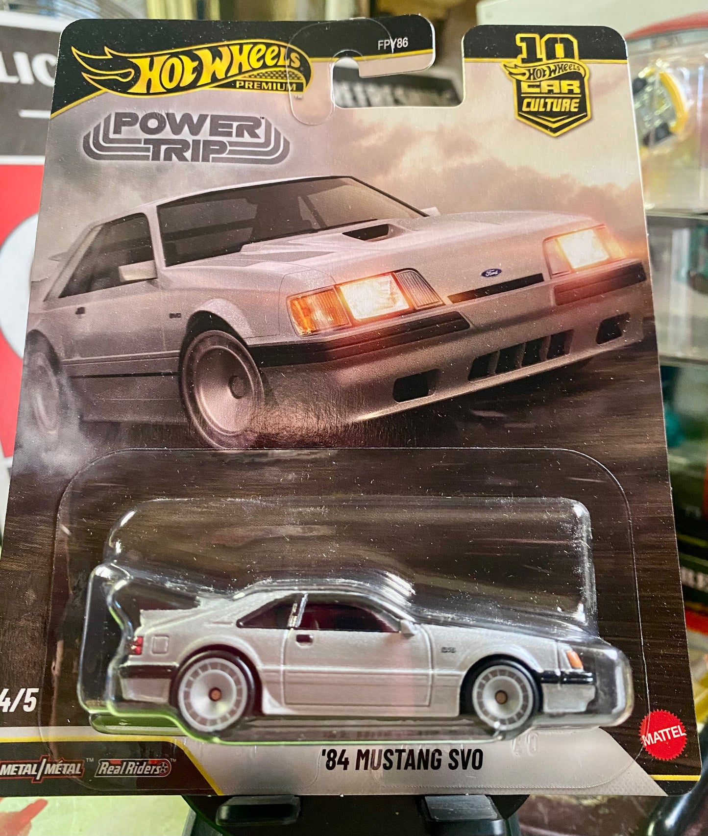 HOT WHEELS CAR CULTURE POWER TRIP SET W/CHASE