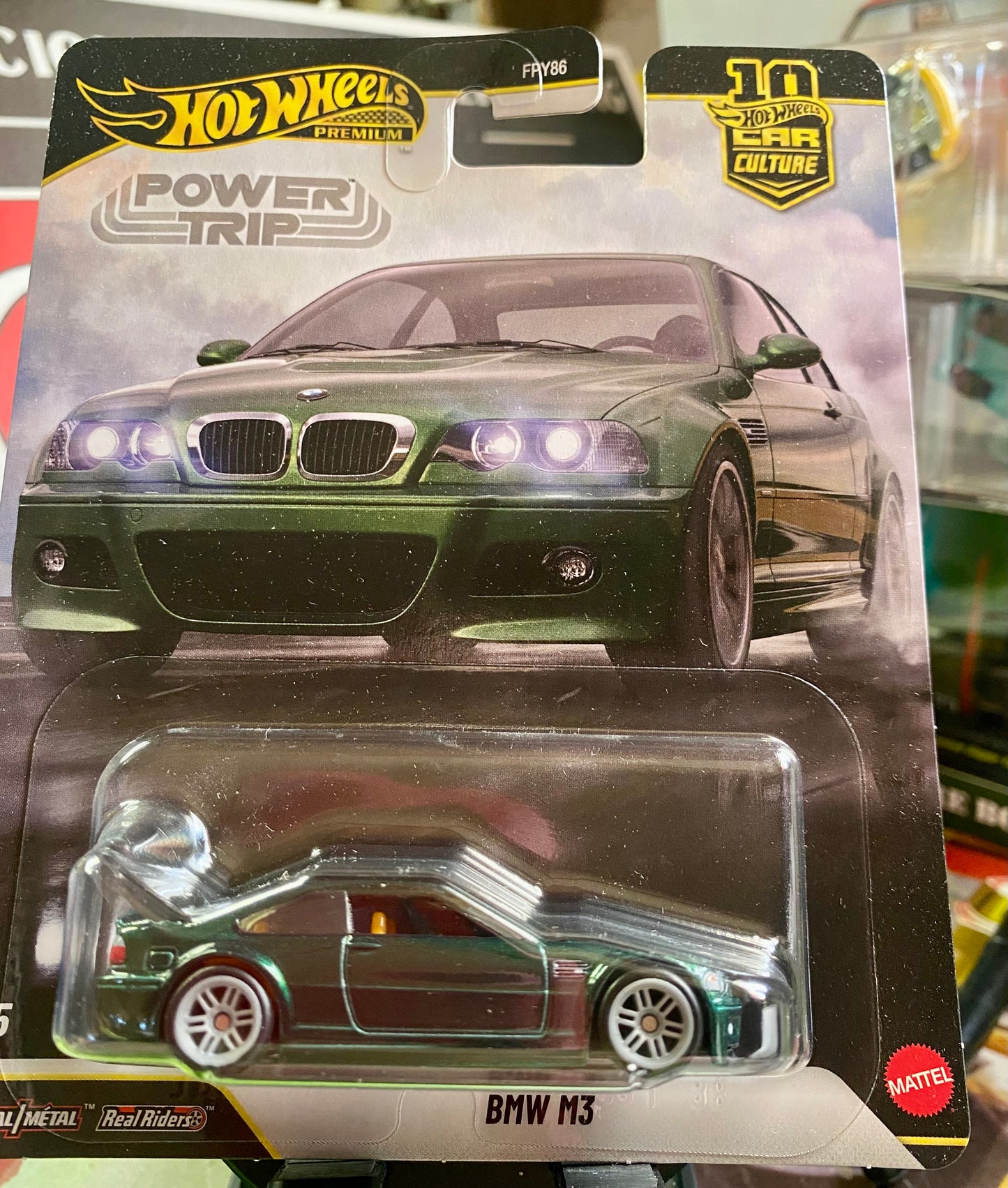 HOT WHEELS CAR CULTURE POWER TRIP SET W/CHASE