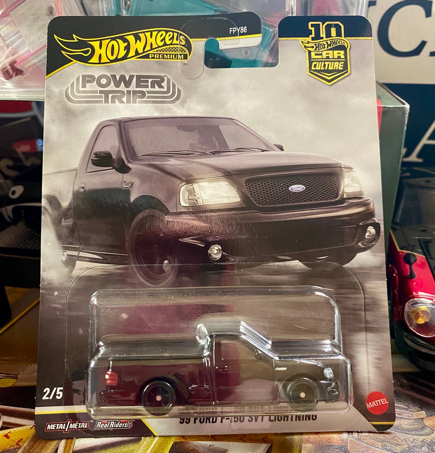 HOT WHEELS CAR CULTURE POWER TRIP SET W/CHASE