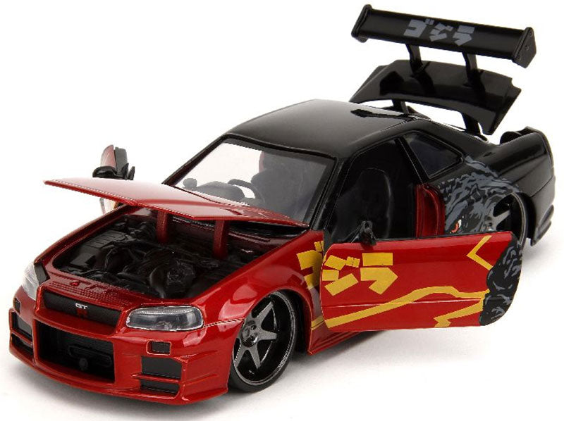 Godzilla - 2002 Nissan Skyline GTR Hollywood Rides Godzilla Vs Destoroyah (1995)